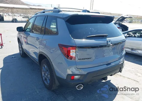 2025 Honda Passport Awd Trailsport из США, поврежденный, VIN 5FNYF8H63SB008347